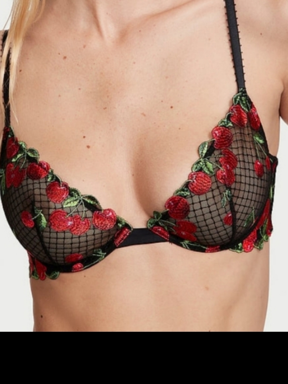Victoria's Secret Black Cherry Underwire Bra